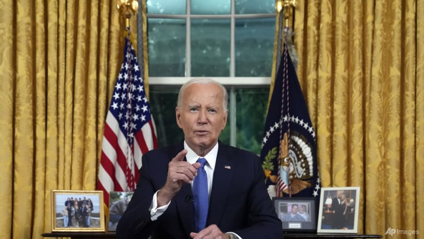 Biden explains decision to quit 2024 race in Oval Office address Biden explains decision to quit 2024 race in Oval Office address