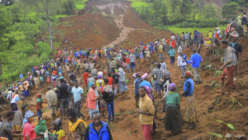 Search goes on after Ethiopia landslides kill 229 Search goes on after Ethiopia landslides kill 229